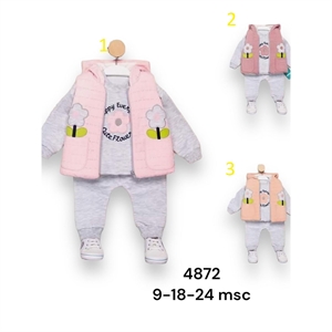 Komplet ocieplany niemowlęcy produkt Turecki  9-24M