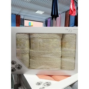 Komplet ręczniki 50x100cm/70x140 (3szt)