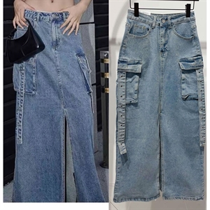 Spódnica jeansowa / S-L