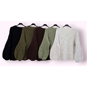 Sweter damski okrągły - Produkt Włoski