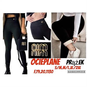Legginsy ocieplane damskie (S/M-XL/2XL)