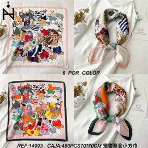 Chustka damska 70cm x 70cm