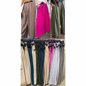 Spodnie szerokie nogawki damskie produkt Włoski