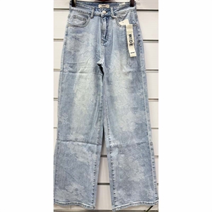 Jeansy szerokie nogawki  34-42