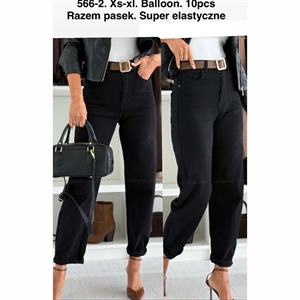 Jeansy balloon  XS-XL