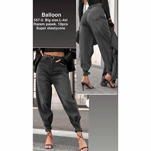 Jeansy balloon Big Size  L-4XL