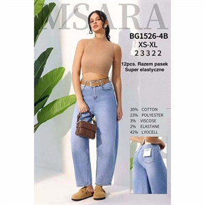 Jeansy damskie M'sara  XS-XL
