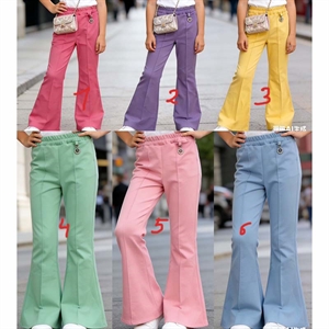 Spodnie dzwony dziewczęce  6-16 lat