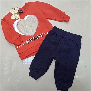 Komplet lekko ocieplany  74-92cm