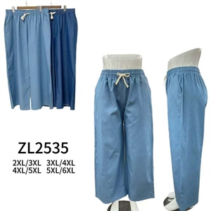 Spodnie szerokie nogawki damskie Big Size  2XL/3XL-5XL/6XL