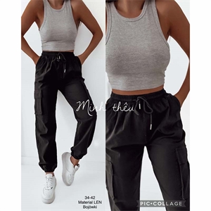 Spodnie damskie Len  34-42