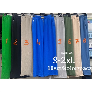 Spodnie szerokie nogawki  S-2XL