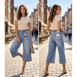 Rybaczki jeansowe damskie  XS-XL