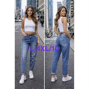 Jeansy damskie  L-4XL