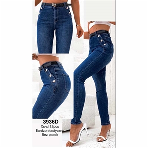 Jeansy damskie  XS-XL