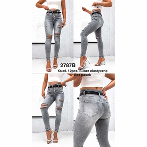 Jeansy damskie  XS-XL