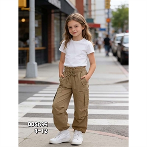 Spodnie dziewczęce  4-12 lat
