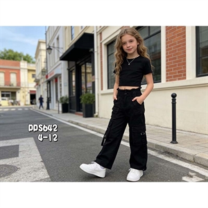 Spodnie dziewczęce  4-12 lat