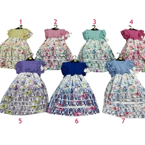 Sukienka dziewczęca  4-14 lat