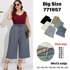 Spodnie damskie Big Size  2XL/3XL-5XL/6XL