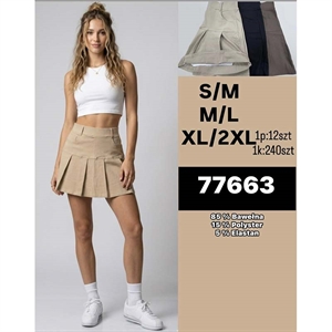 Szorty imitujące spódnicę  S/M-XL/2XL