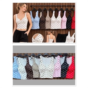 Bluzka crop top damski produkt Włoski