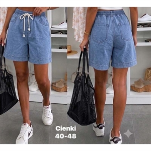 Spodenki jeansowe damskie  40-48