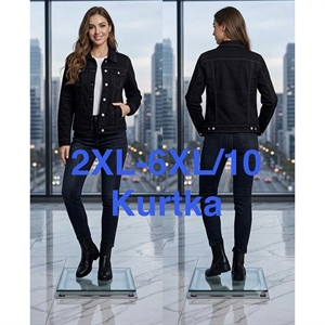 Kurtka jeansowa damska Big Size  2XL-6XL