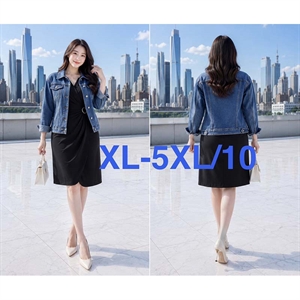 Kurtka jeansowa damska  XL-5XL