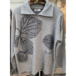 Sweter damski rozpinany na zamek  M-2XL