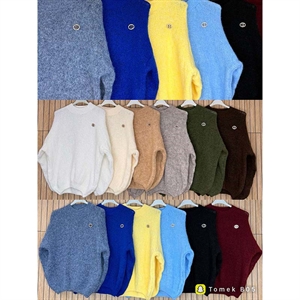 Sweter damski okrągły