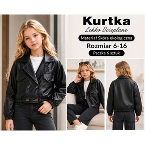 Kurtka lekko ocieplana  6-16 lat