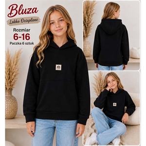 Bluza dziewczęca  6-16 lat