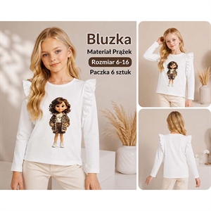 Bluzka dziewczęca  6-16 lat