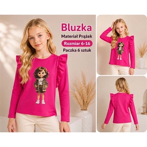 Bluzka dziewczęca  6-16 lat