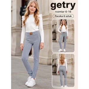 Legginsy dziewczęce  6-16 lat