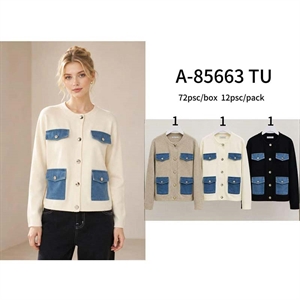 Sweter damski zapinany na guziki