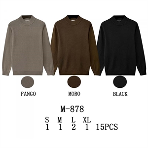 Sweter męski okrągły  S-XL