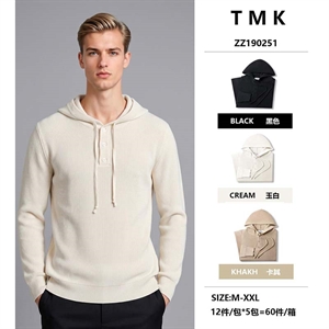 Sweter męski okrągły  M-2XL