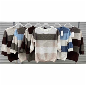 Sweter damski okrągły