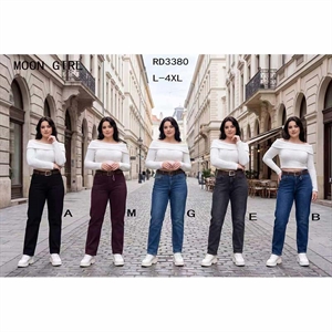 Jeansy damskie L-4XL