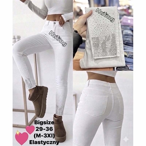 Jeansy damskie M-3XL
