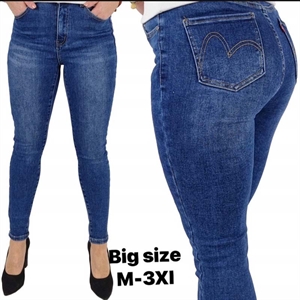 Jeansy damskie Big Size  M-3XL