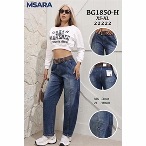 Jeansy damskie Msara  XS-XL