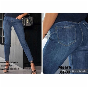 Jeansy damskie Msara  XS-XL