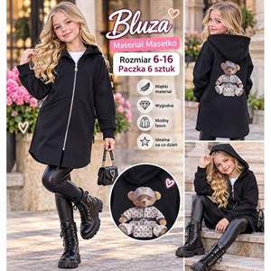 Bluza dziewczęca  6-16 lat