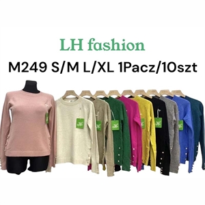 Sweter damski okrągły  S/M-L/XL