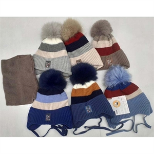 Komplet Czapka + Komin 46-48