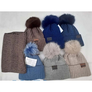 Komplet Czapka + Komin