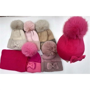Komplet Czapka + Komin 50-54